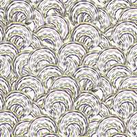 Abstract ripple line seamless pattern. Wavy swirl ornamental bac
