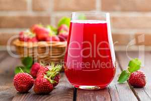 Strawberry juice