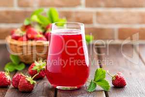 Strawberry juice