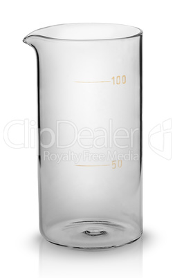 Graduated measuring beaker