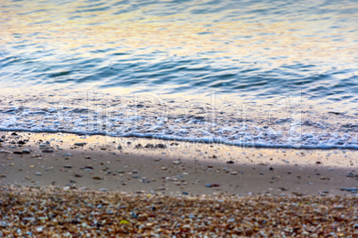 sea wave on the beach