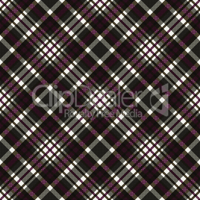 Diagonal seamless checkered pattern in grey, brown and red