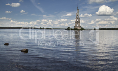 Russia, ??Kaljazin, city of russian Golden Ring.