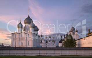 Rostov the Great, Russia. View on old Kremlin.