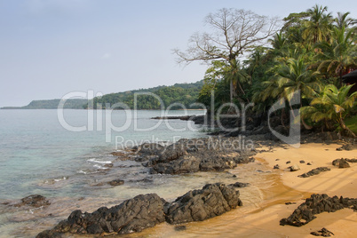 Praia Coco auf Principe Island, Sao Tome und Principe, Afrika