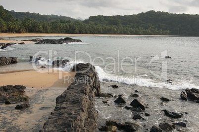 Praia Coco auf Principe Island, Sao Tome und Principe, Afrika