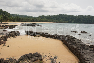 Praia Coco auf Principe Island, Sao Tome und Principe, Afrika