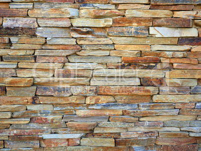 Color stone wall background