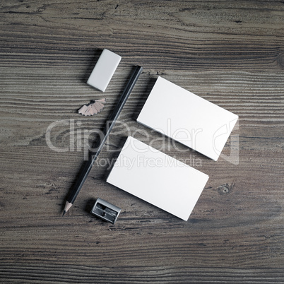 Blank stationery set