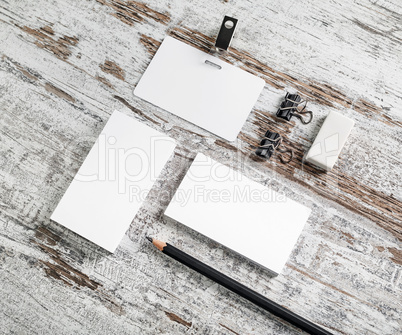 Blank corporate identity