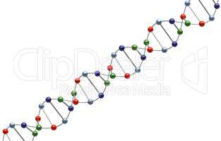 DNA 3d render