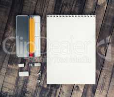 Blank stationery set