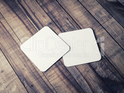 Blank square coasters