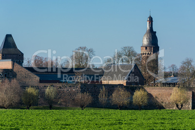 Ansicht der Landschaft bei Dormagen - Zons