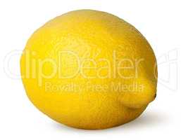 Ripe fresh lemon rotated