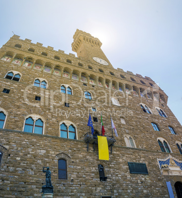 Palazzo Vecchio (old palace) in Piazza della Signoria