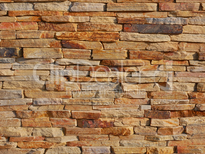 Brick stone fence background
