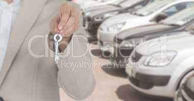 Holding Keys with cars