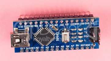 Printed Circuit Board with components