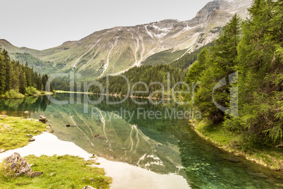 Mirroring in the Lake Obernberg