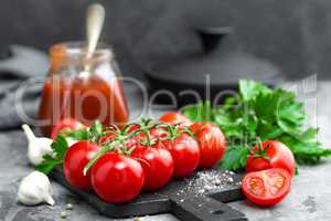 Tomatoes and tomato sauce