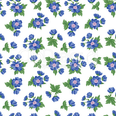Floral seamless pattern. Flower background. Texture with flowers