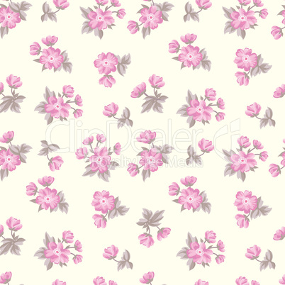 Floral seamless pattern. Flower background. Texture with flowers