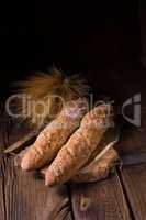 homemade baguettes