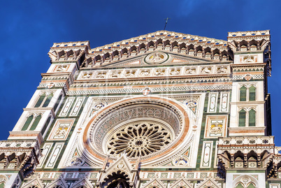 Florence Duomo facade detail