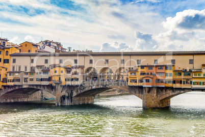 Famous bridge Ponte Vecchio