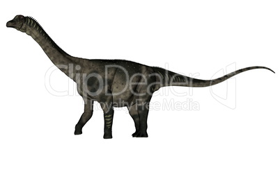 Antarctosaurus dinosaur - 3D render