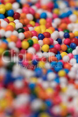 Colorful sprinkles sugar background