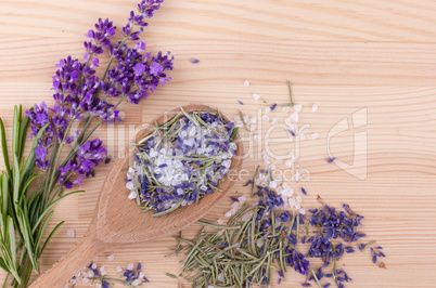 rosemary and lavender