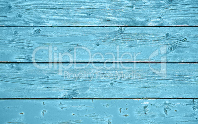 Wooden background texture horizontal with blue color