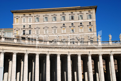The Apostolic Palace (Palazzo Apostolico), the official residenc
