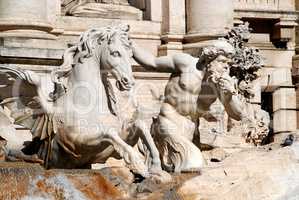 The Trevi Fountain (Italian: Fontana di Trevi), Rome, Italy