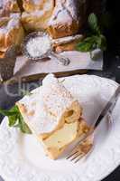 Karpatka is a traditional Polish cream pie