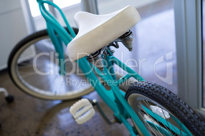 Bicycle near office door