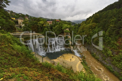 Pliva waterfall, Jajce, Bosnia and Herzegovina