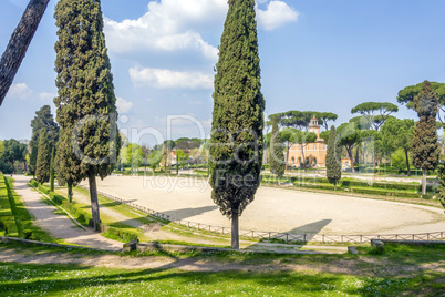 Piazza di Siena in Villa Borghese, Rome