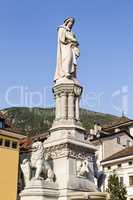 Walther-Denkmal, Bozen, Südtirol, Italien, Walther statue, Bolz