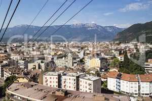 Blick auf Bozen, Südtirol, Italien, View to Bolzano, South Tyro