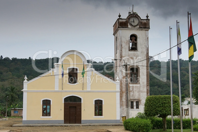 Kirche von Santo Antonio, Principe Island, Sao Tome and Principe, Afrika