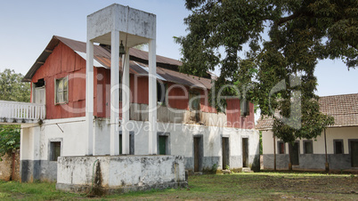 Altes Farmhaus auf Principe Island, Sao Tome und Principe, Afrika