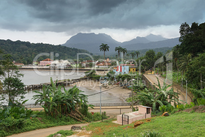 Santo Antonio, Hauptstadt von Principe Island, Sao Tome und Principe, Afrika