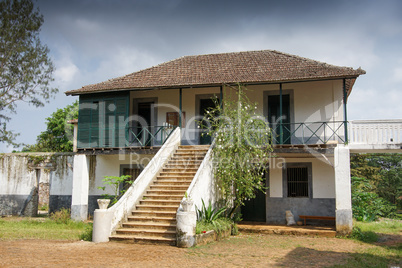 Altes Farmhaus auf Principe Island, Sao Tome und Principe, Afrika