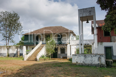 Altes Farmhaus auf Principe Island, Sao Tome und Principe, Afrika