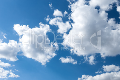 Blue sky and clouds