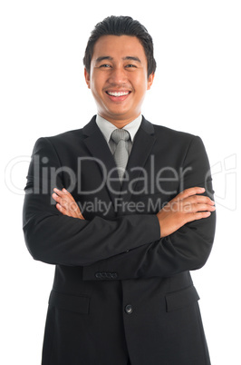 Smart Southeast Asian businessman