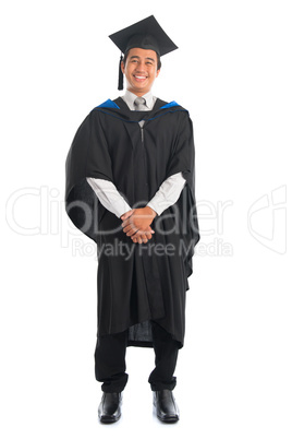 Graduate university student full length